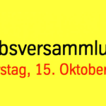 Betriebsversammlung am 15. Oktober 2026